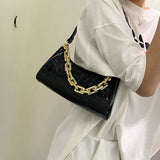 Plaid PU Leather Women's Underarm Shoulder Bag