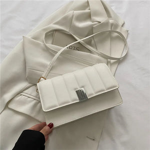 Women's Embossed Messenger Bag One-shoulder Casual Bag