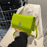 Women's Embossed Messenger Bag One-shoulder Casual Bag