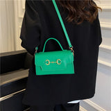 Women's PU Leather Crossbody Bag Shoulder Messenger Solid