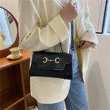Women's PU Leather Crossbody Bag Shoulder Messenger Solid