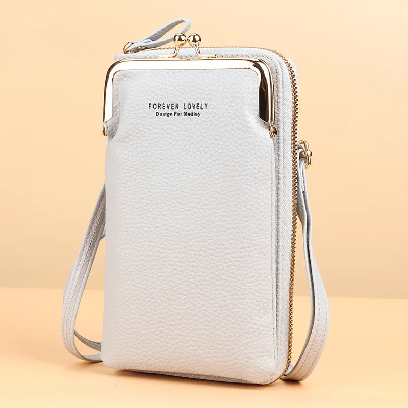 Small PU Leather Crossbody Bag for Women Yellow Mini Shoulder Messenger
