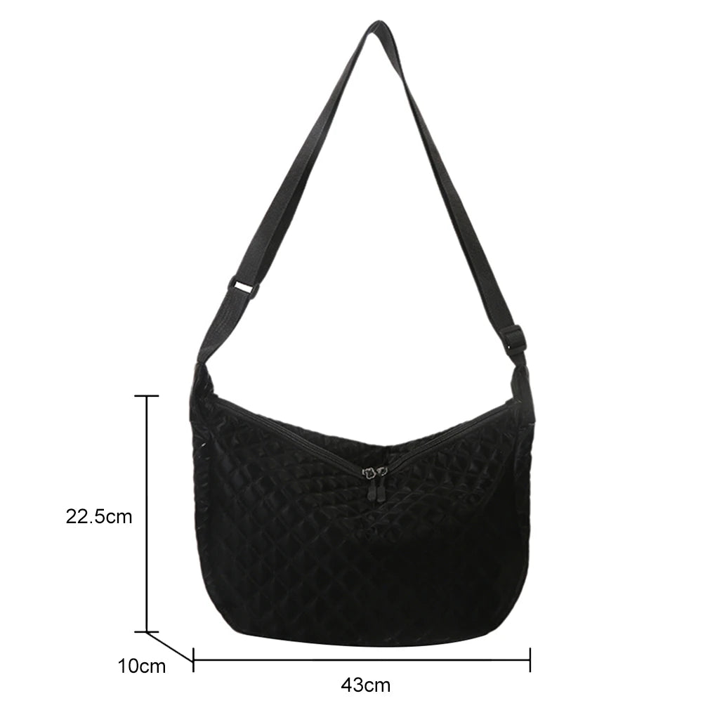 Small Diamond Plaid Handbags Women's Hobo Bag Shoulder Messager Bags