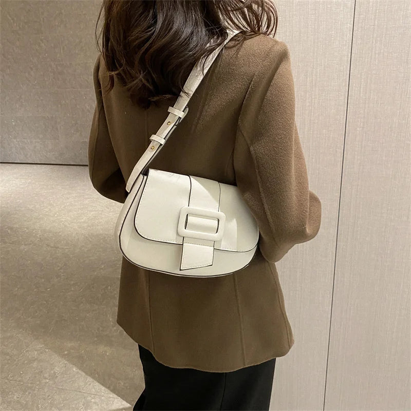 Soft PU Leather Shoulder Bag Crossbody Bag