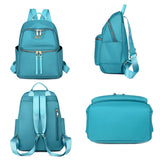 Oxford Women Shopping Backpack Large Capacity