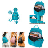 Oxford Women Shopping Backpack Large Capacity