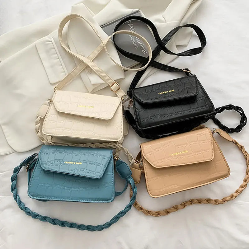 Summer Small Handbag Women Crossbody Bag Square Shoulder Bag