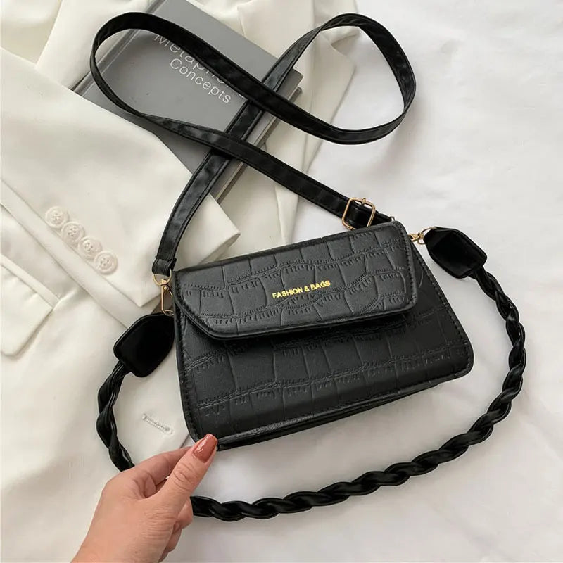 Summer Small Handbag Women Crossbody Bag Square Shoulder Bag