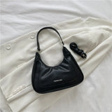 Solid Shoulder Bag Style Handbags Detachable Strap Crossbody Bags