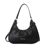 Solid Shoulder Bag Style Handbags Detachable Strap Crossbody Bags