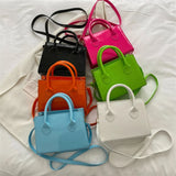 Bright Skin Square Shoulder Bag for Women
