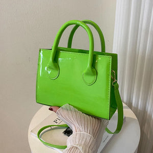 Bright Skin Square Shoulder Bag for Women