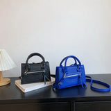 Solid Square Shoulder Bag Women Crossbody Handbag Messenger Bag