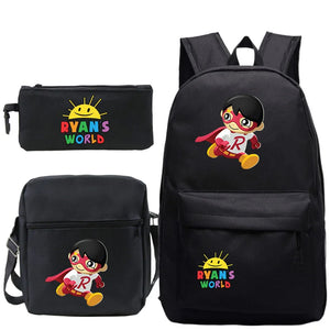 Boys Girls School Backpack Pattern Rucksack Teens Mochila