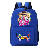 Stumble Guys Backpacks Student School Folding Bag Large Capacity