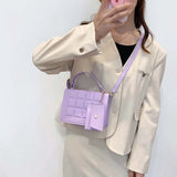 Summer Crossbody Messenger Bag Oxford Underarm Women Purses Handbags