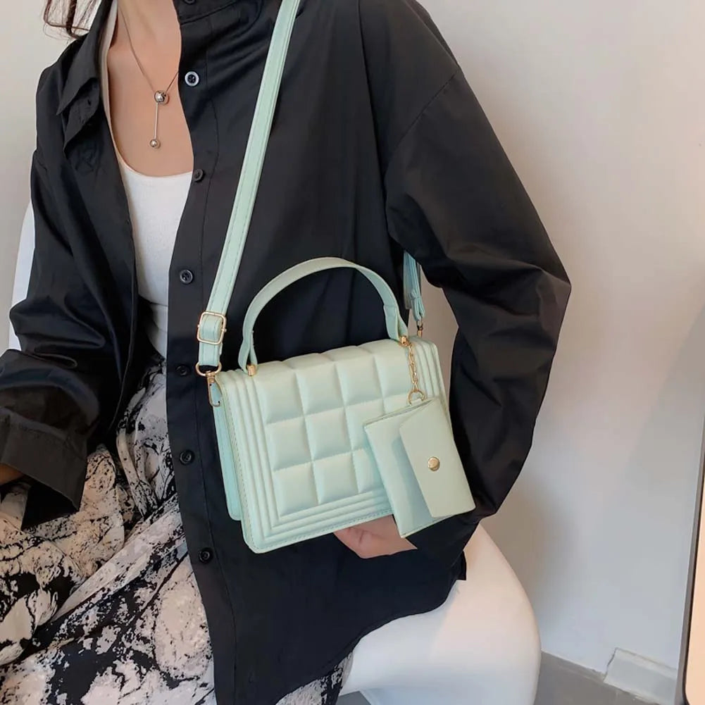 Summer Crossbody Messenger Bag Oxford Underarm Women Purses Handbags