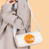 Casual Leather Sling Handbag for Women