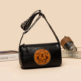 Casual Leather Sling Handbag for Women