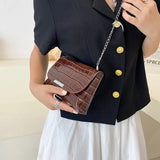 Animal Prints Crossbody Bag Chain Ladies Handbags