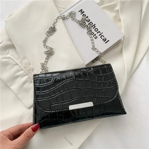 Animal Prints Crossbody Bag Chain Ladies Handbags