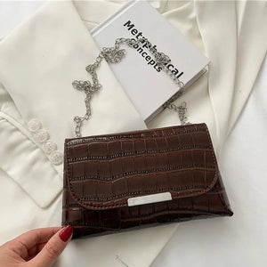 Animal Prints Crossbody Bag Chain Ladies Handbags