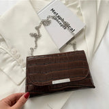 Animal Prints Crossbody Bag Chain Ladies Handbags