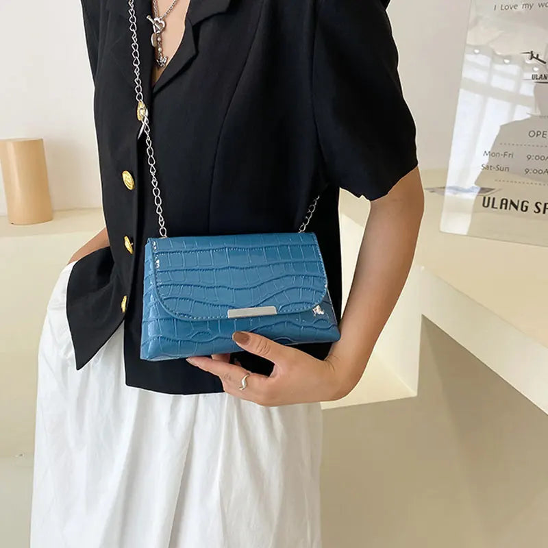 Animal Prints Crossbody Bag Chain Ladies Handbags