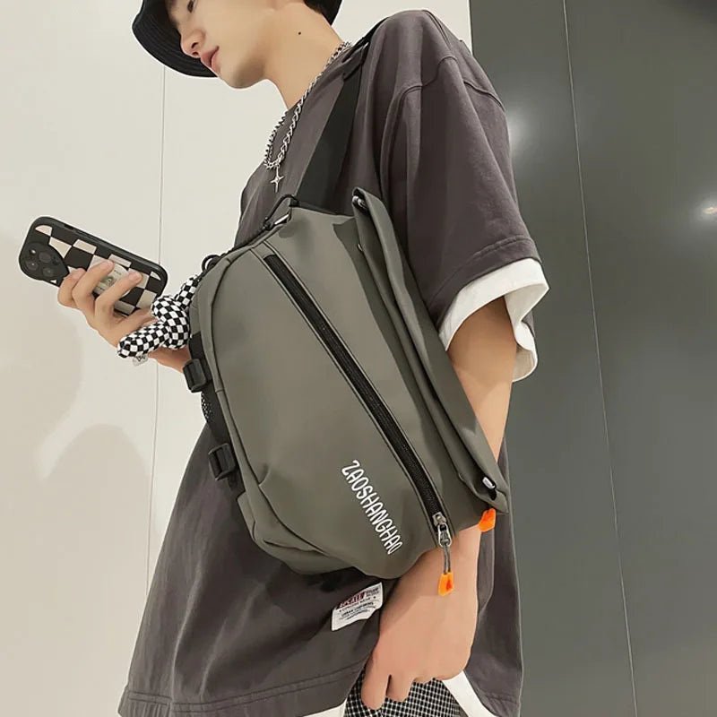 Casual Sports Waist Pack Street Style Shoulder Crossbody Chest Bags