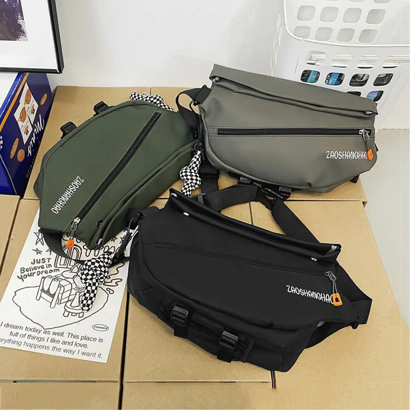 Casual Sports Waist Pack Street Style Shoulder Crossbody Chest Bags