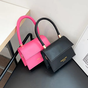 Women Handbags and Purses High Pu Leather Flap Shoulder Bags