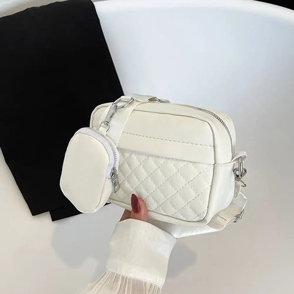 Women Shoulder Bag PU Leather Handbags Travel Bag Girls Waist Bags