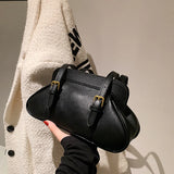 Vintage Shoulder Bag For Women Texture Cloud Underarm Bags High Female All-match
