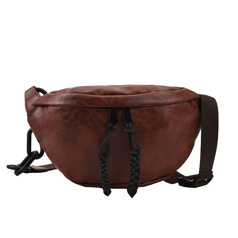 Waist Bag Female Handbag Lady Fanny Pack And High Leather Belt Bags