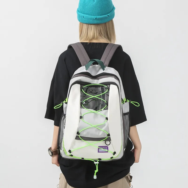 Waterproof Women Backpack Large Capacity Book Bag Girl School Laptop Travel