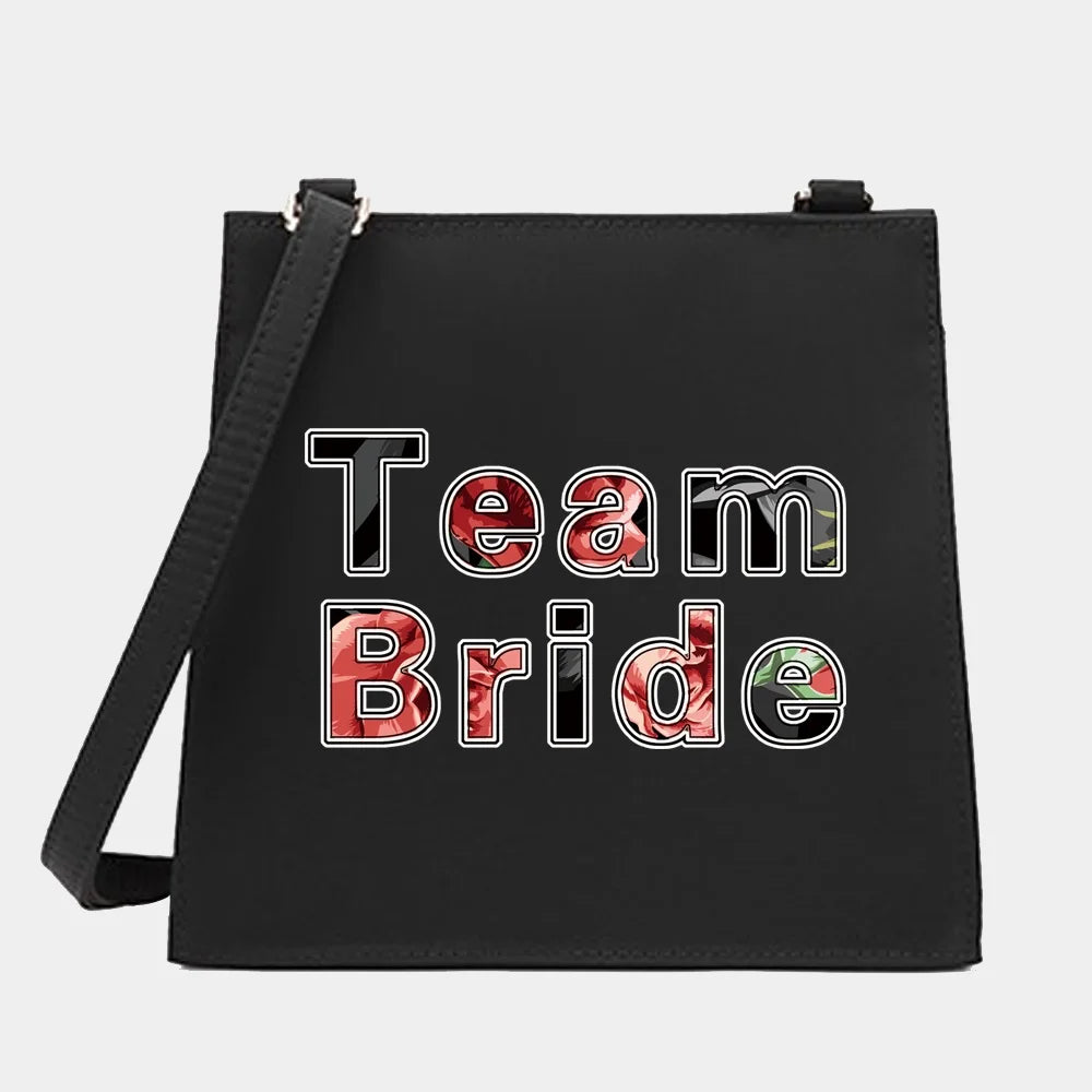 Wild Women Messenger Small Square Bags Bride Pattern Handbag