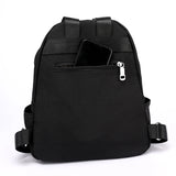 Waterproof Nylon Floral Embroidered Travel Backpack