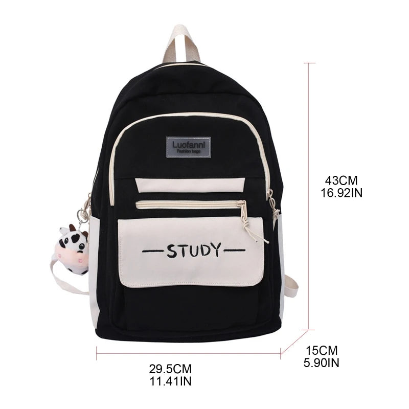 Casual Women Backpack for Teenage Travel