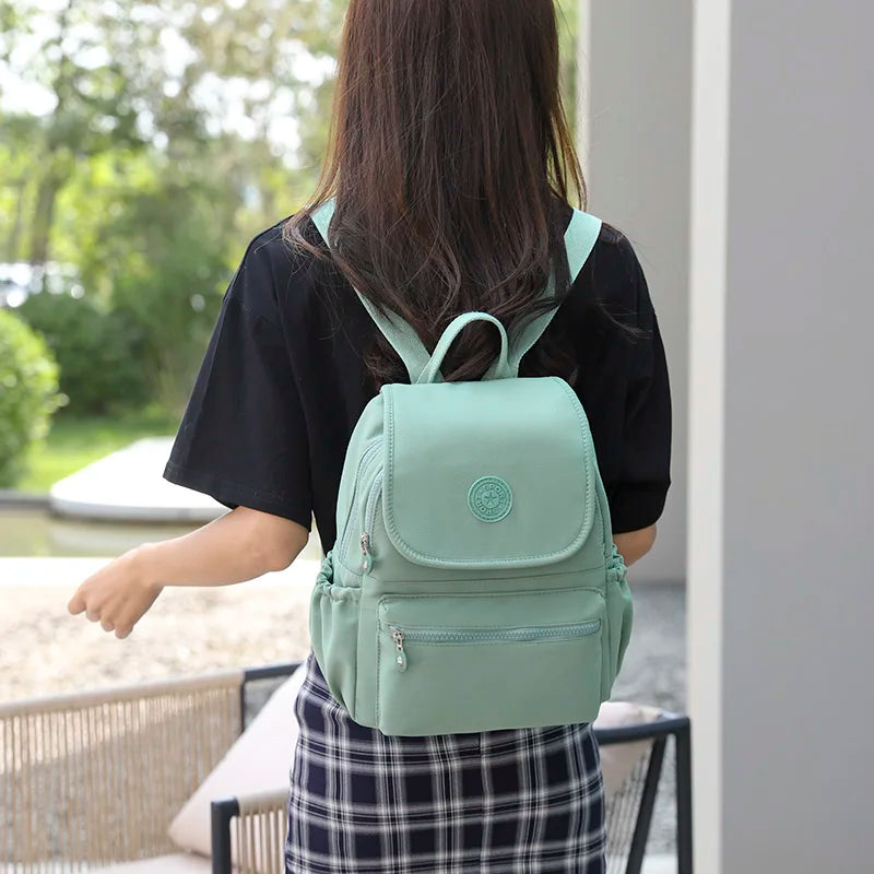 Women Backpack Oxford Cloth Shoulder Bags Female Rucksack High Capacity Travel