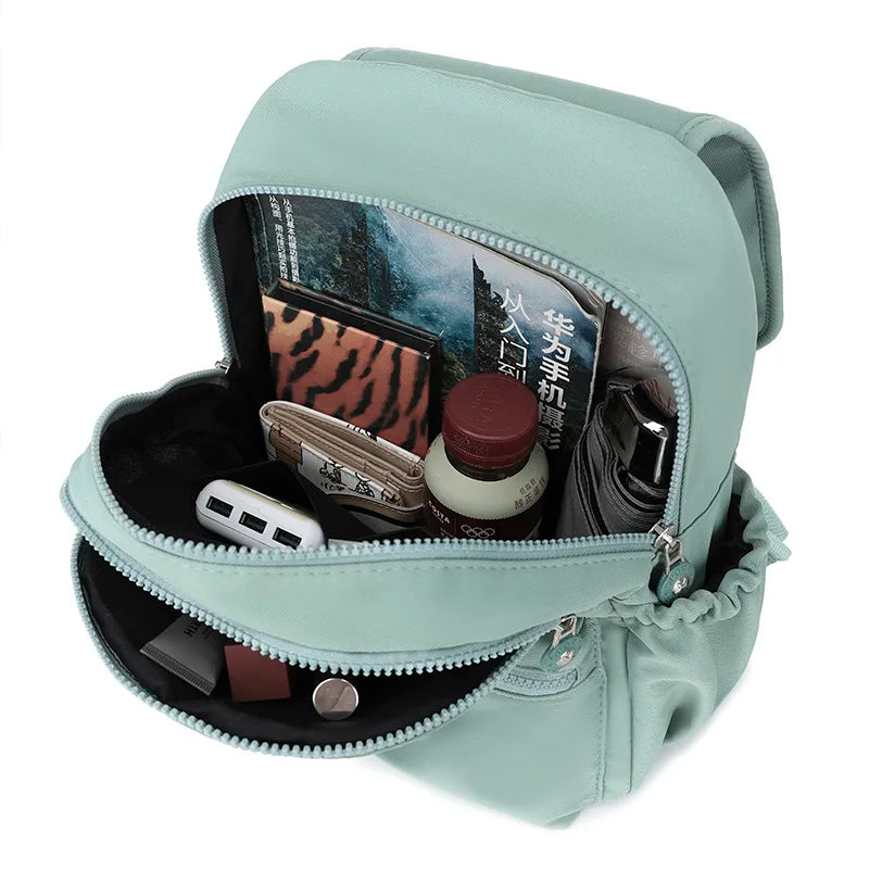 Women Backpack Oxford Cloth Shoulder Bags Female Rucksack High Capacity Travel