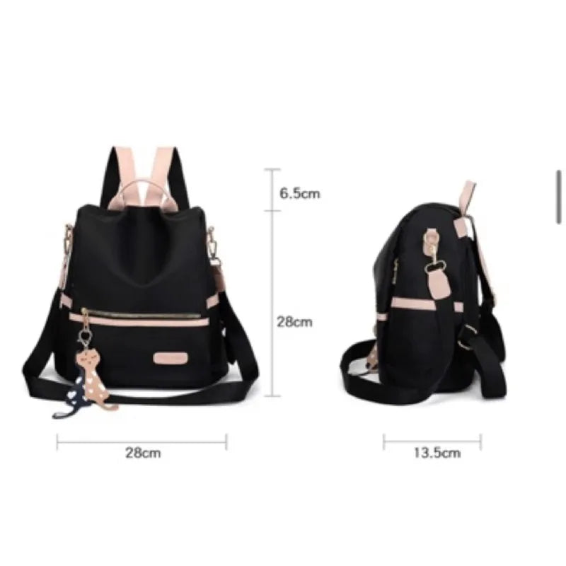Waterproof Women Backpack Large Capacity School Bag