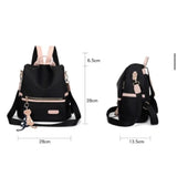 Waterproof Women Backpack Large Capacity School Bag