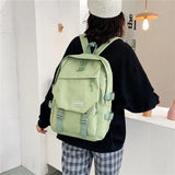 Women Backpacks For Teenager Girls Oxford Student School Bag