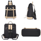 Waterproof Rivet Oxford Cloth Women Backpacks School Bags for Teenage