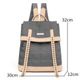 Waterproof Rivet Oxford Cloth Women Backpacks School Bags for Teenage