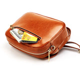 Women Bag Split Leather Crossbody Small Shoulder Messenger Bags