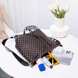 Women Bucket Shoulder Bag Drawstring Crossbody Bag Synthetic Leather Handbag