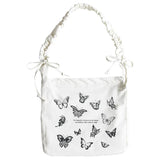 Women Canvas Tote Shoulder Bag Large Capacity Female Handbags Reusable Shopping