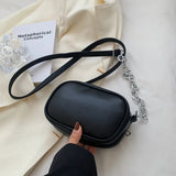 Women Crossbody Bag PU Leather Female Chain Messenger Bags Small Shoulder Handba
