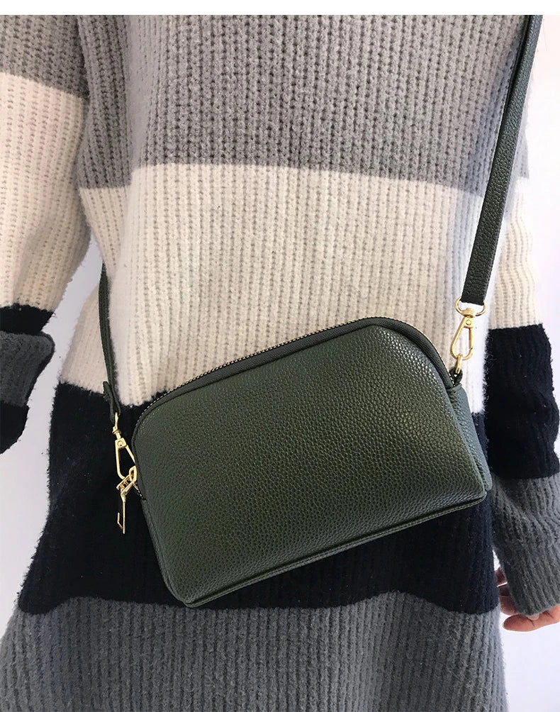 Women Crossbody Bag PU Leather Small Shoulder Handbags